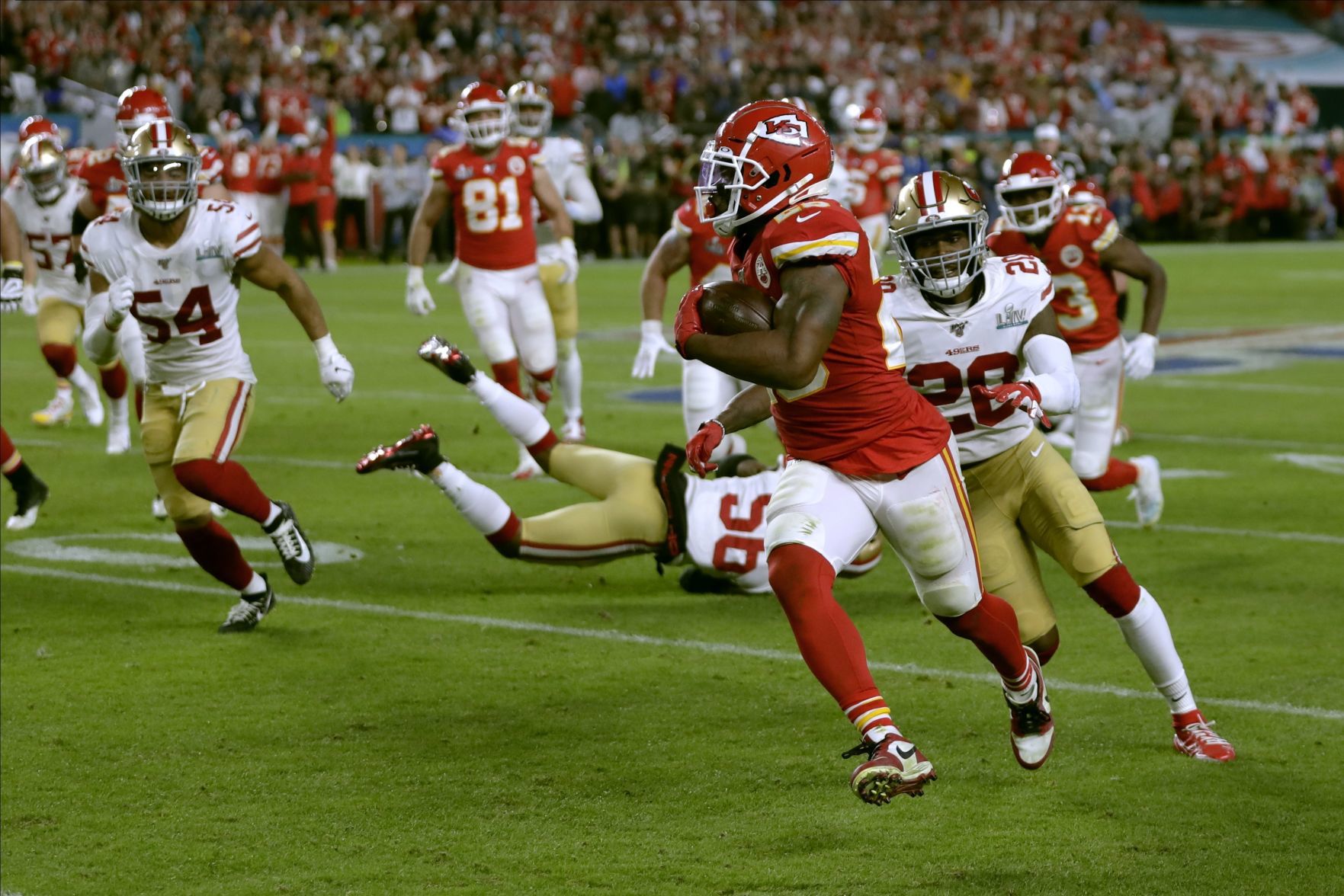 49ers Chiefs Super Bowl Football